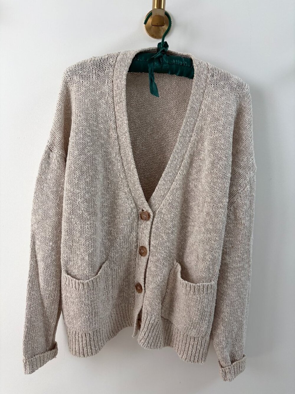 Jenni Kayne Woven V-neck Cardigan